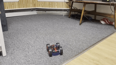 Playing with RC car