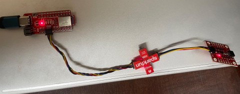 IMU connected to artemis